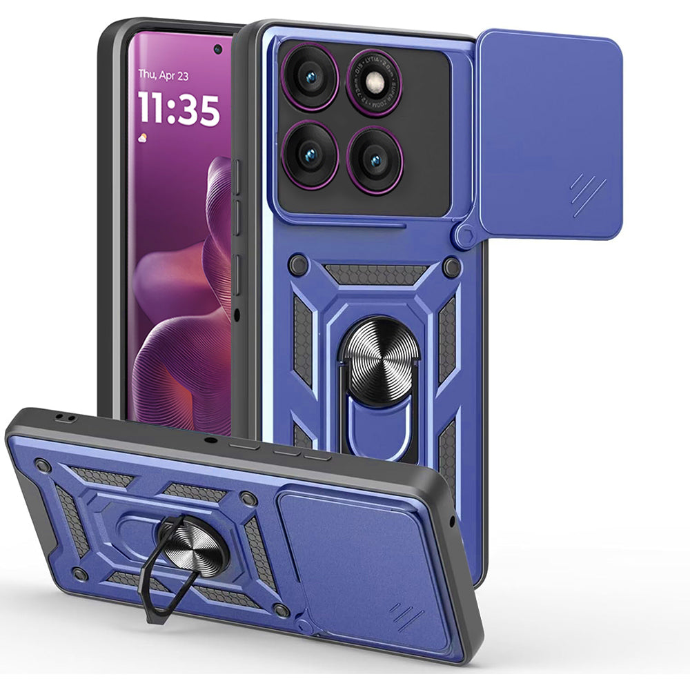 Techsuit - CamShield Series - Motorola Edge 60 Pro - Blue
