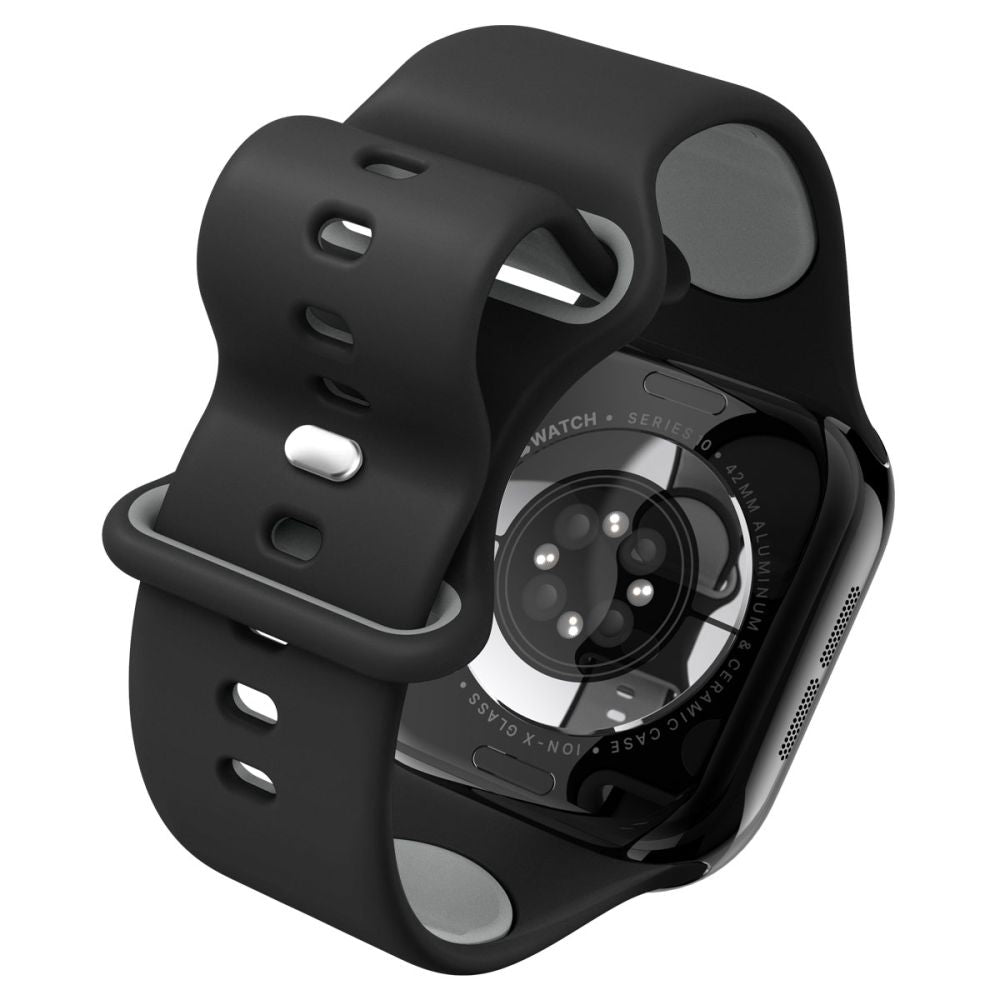 Spigen - Nano Pop (AMP09324) - Apple Watch 1/2/3/4/5/6/7/8/9/10/11/SE/SE 2/SE 3 (38/40/41/42mm) - Black Sesame