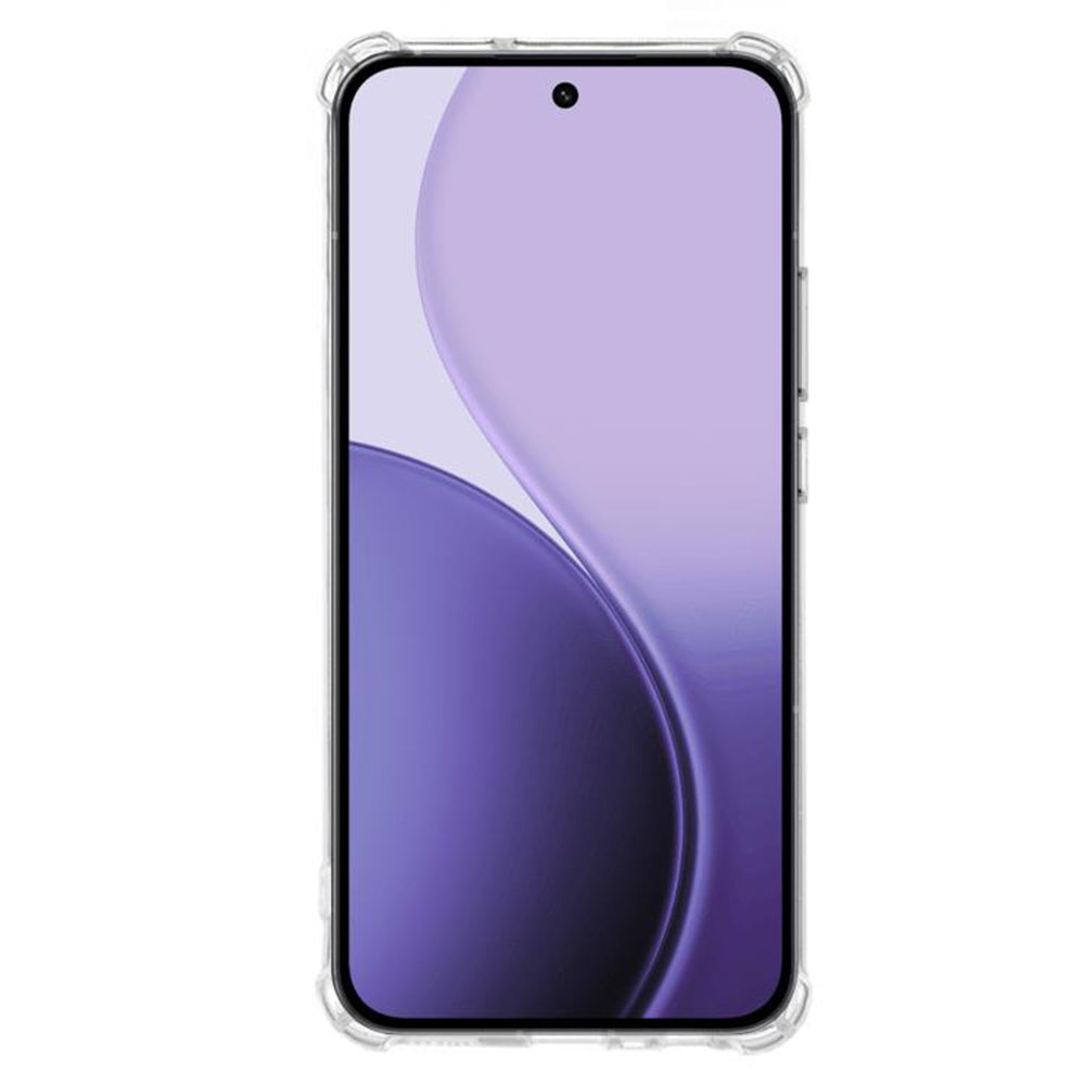Techsuit - Shockproof Clear Silicone - Oppo Reno14 - Clear