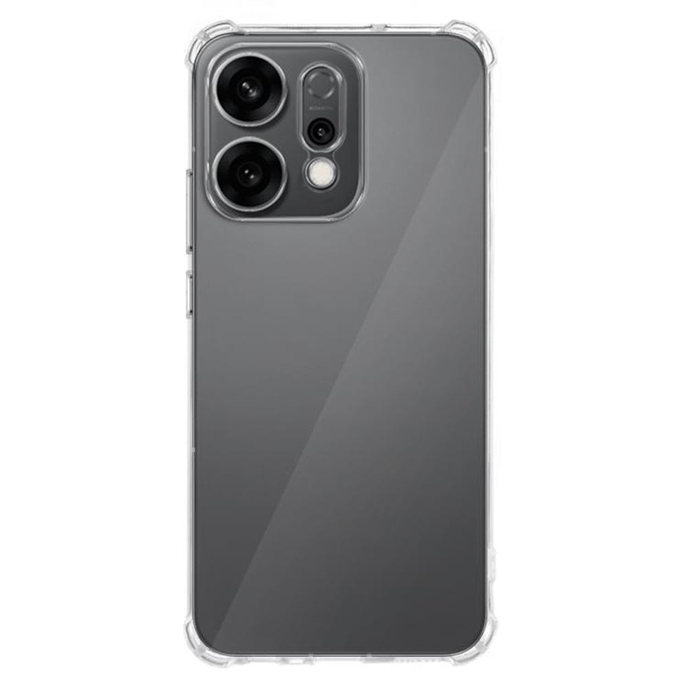 Techsuit - Shockproof Clear Silicone - Oppo Reno14 - Clear