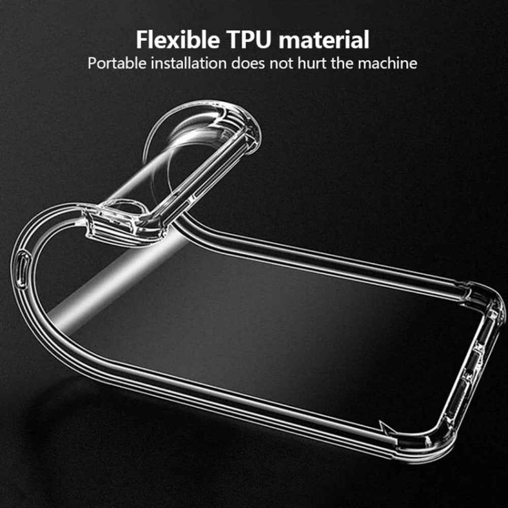 Techsuit - Shockproof Clear Silicone - Oppo Reno14 Pro - Clear