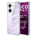 Techsuit - Shockproof Clear Silicone - Xiaomi Poco M7 Pro 5G - Clear