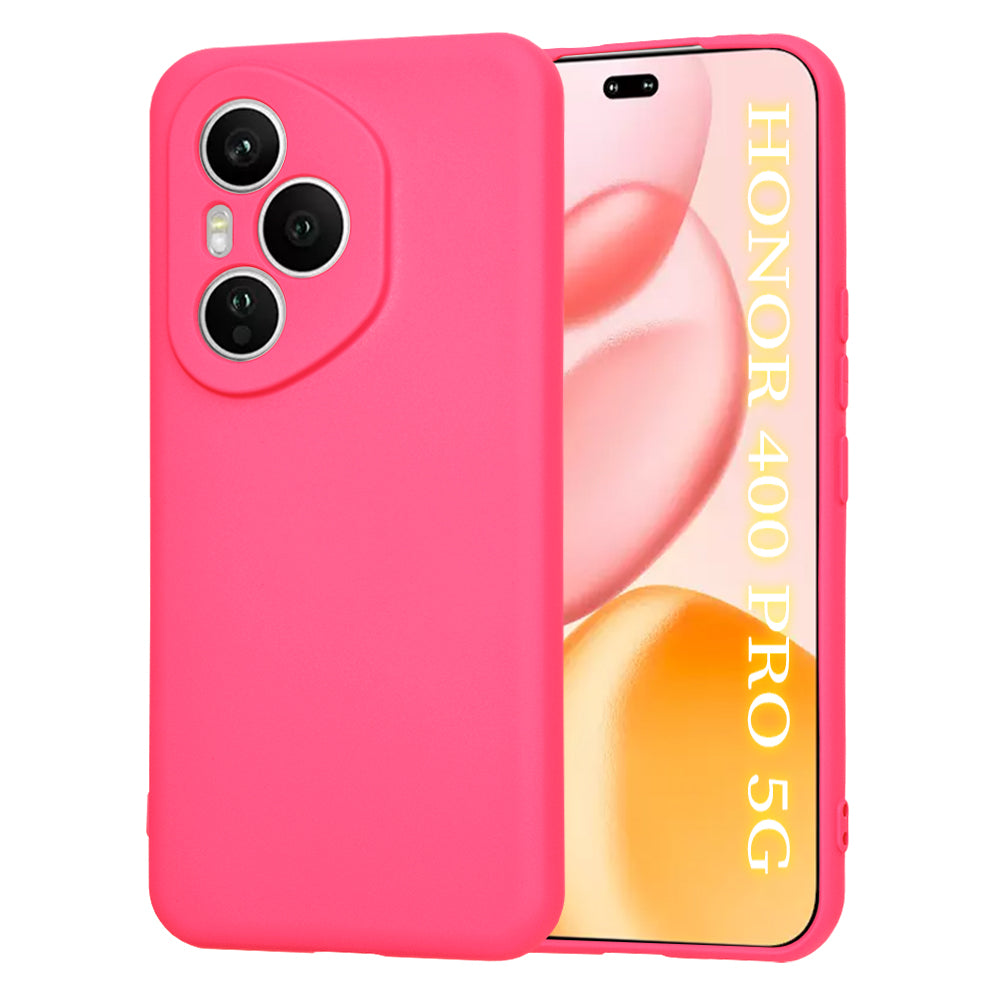 TechSuit Husa de protectie Techsuit SoftFlex compatibil cu Honor 400 Pro, Roz Intens