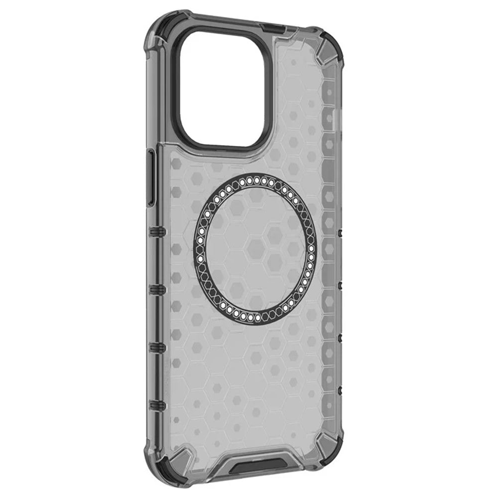 Techsuit - HoneyComb Shield MagSafe - iPhone 14 Pro - Black