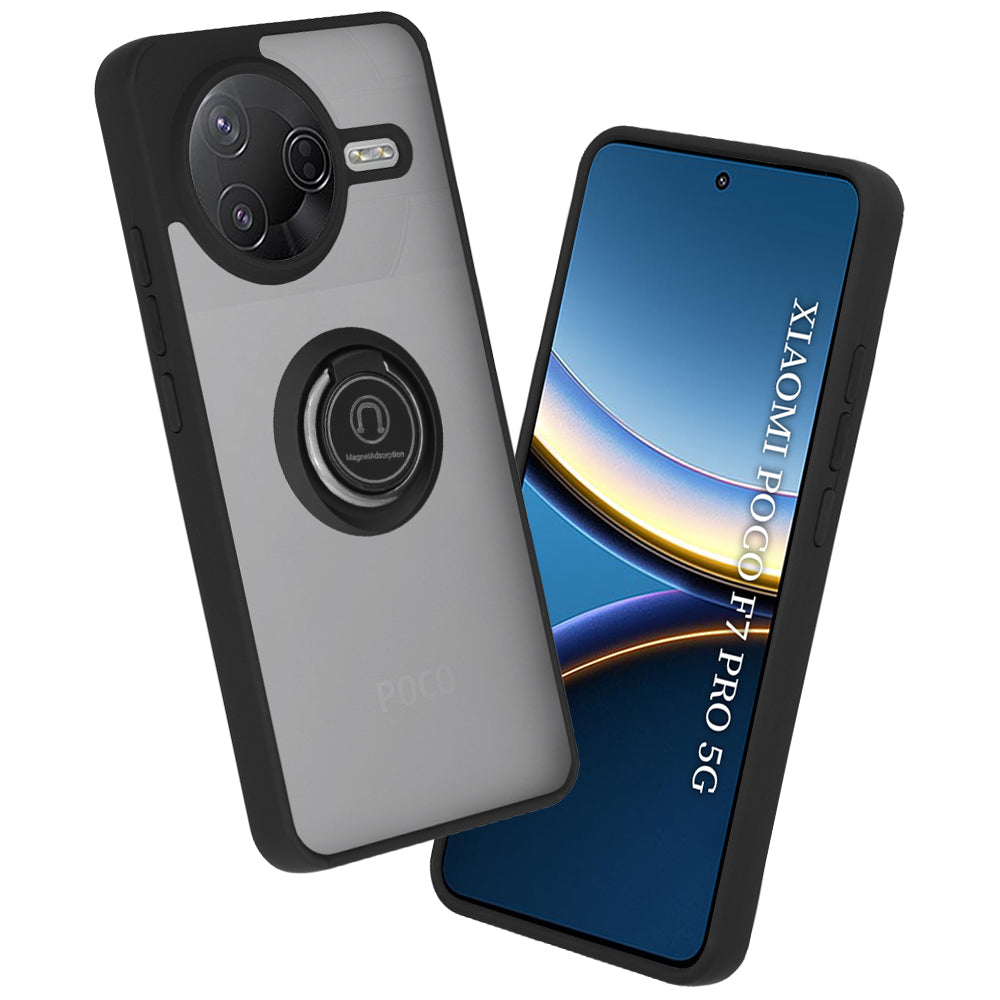 TechSuit Husa de protectie Techsuit Glinth compatibil cu Xiaomi Poco F7 Pro, Negru