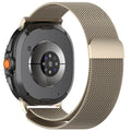 Techsuit - Watchband (W009) - Samsung Galaxy Watch8 40mm/Watch8 44mm/Watch8 Classic - Natural Titanium