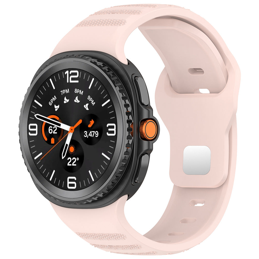 Techsuit - Watchband (W050) - Samsung Galaxy Watch8 40mm/Watch8 44mm/Watch8 Classic - Pink