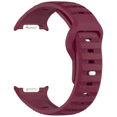 Techsuit - Watchband (W050) - Samsung Galaxy Watch8 40mm/Watch8 44mm/Watch8 Classic - Bordeaux