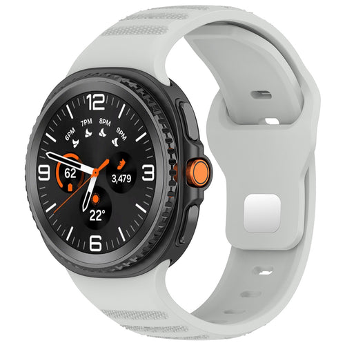 Techsuit - Watchband (W050) - Samsung Galaxy Watch8 40mm/Watch8 44mm/Watch8 Classic - Gray