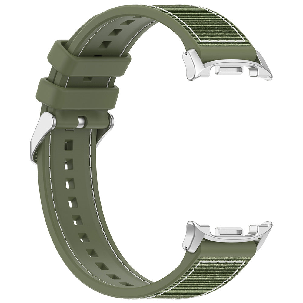 Techsuit - Watchband (W051) - Samsung Galaxy Watch8 40mm/Watch8 44mm/Watch8 Classic - Green