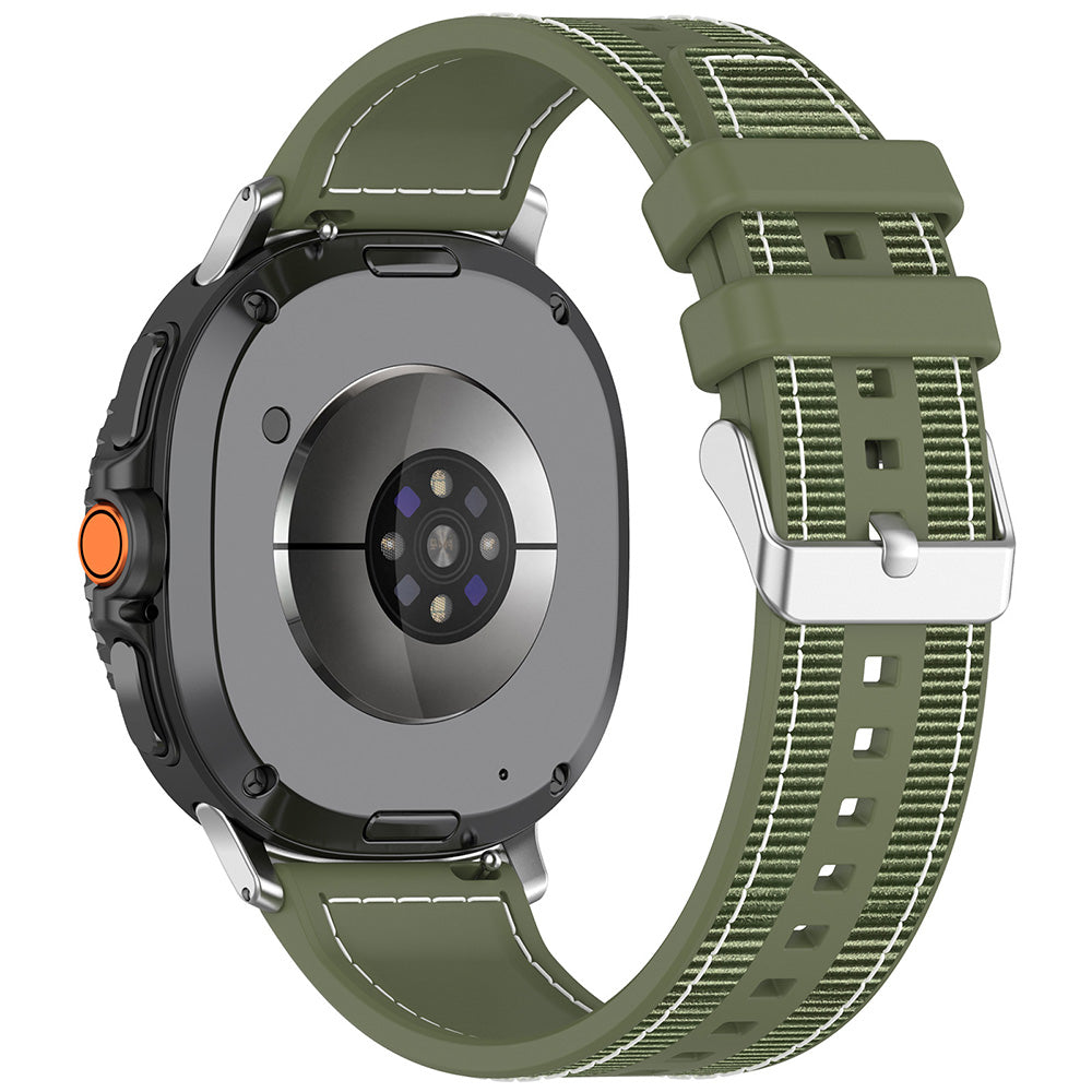 Techsuit - Watchband (W051) - Samsung Galaxy Watch8 40mm/Watch8 44mm/Watch8 Classic - Green