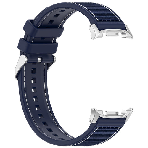 Techsuit - Watchband (W051) - Samsung Galaxy Watch8 40mm/Watch8 44mm/Watch8 Classic - Dark Blue