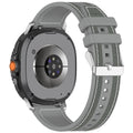 Techsuit - Watchband (W051) - Samsung Galaxy Watch8 40mm/Watch8 44mm/Watch8 Classic - Gray