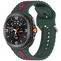 Techsuit - Watchband (W078) - Samsung Galaxy Watch8 40mm/Watch8 44mm/Watch8 Classic - Midnight Emerald