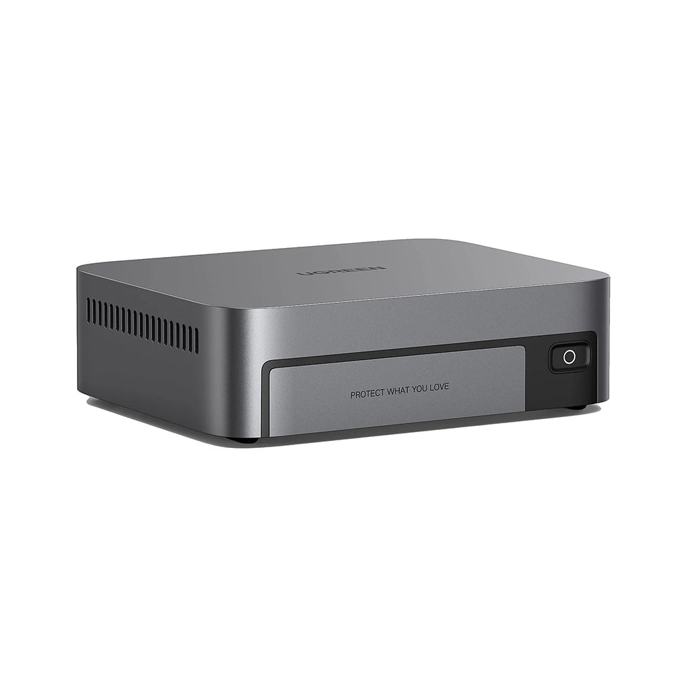 Ugreen - Network-attached Storage DXP480T Plus (25892B) - HDMI, LAN, USB, USB-C, 12th Gen Intel Core i5, 32TB, 10GbE - B