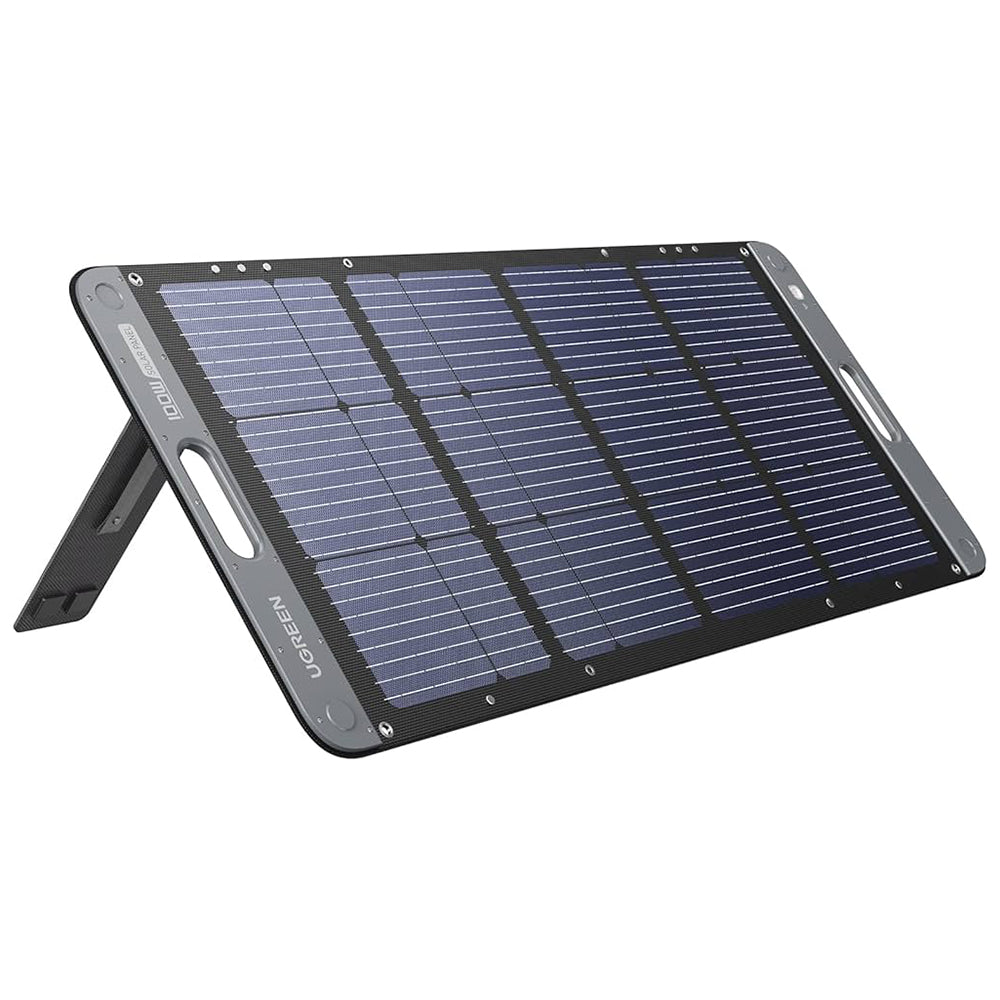 Ugreen - Solar Panel SC100 (15113) - Foldable, Adjustable, Daylight Meter Unit, 100W, 19V, Waterproof IP67, XT60 - Black
