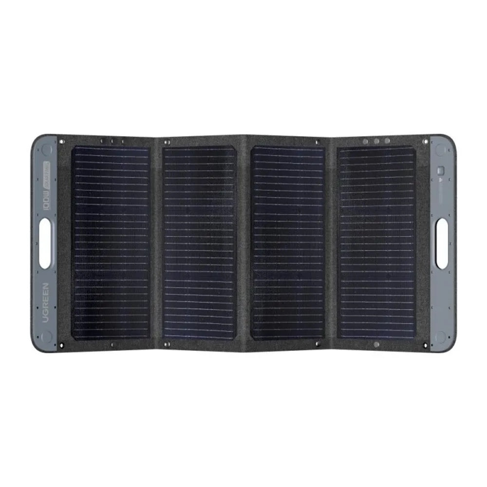 Ugreen - Solar Panel SC100 (15113) - Foldable, Adjustable, Daylight Meter Unit, 100W, 19V, Waterproof IP67, XT60 - Black