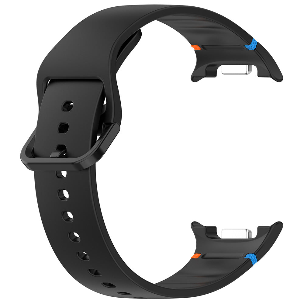 Techsuit - Watchband (W079) - Samsung Galaxy Watch8 40mm/Watch8 44mm/Watch8 Classic - Black