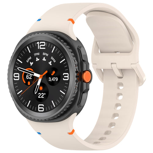 Techsuit - Watchband (W079) - Samsung Galaxy Watch8 40mm/Watch8 44mm/Watch8 Classic - Cashmere Cream