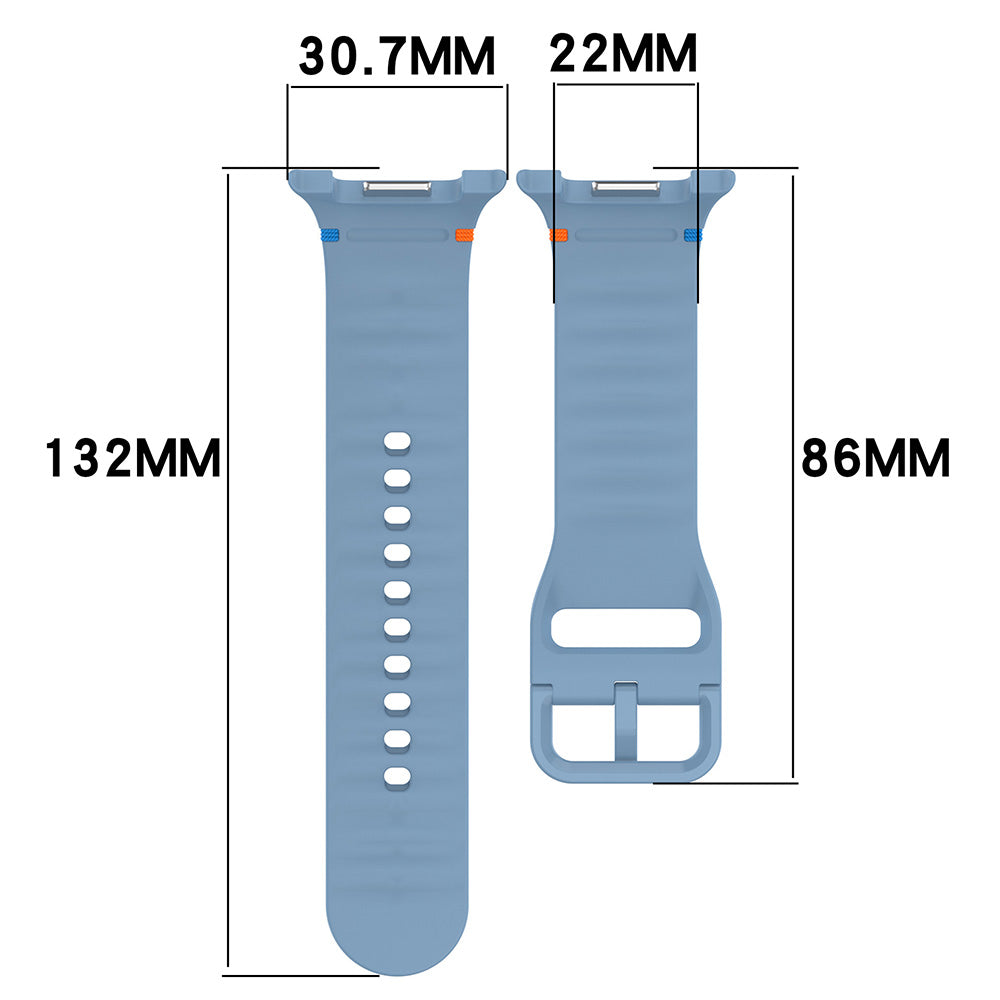 TechSuit Curea smartwatch Techsuit Watchband (W079) compatibil cu Samsung Galaxy Watch8 40mm/Watch8 44mm/Watch8 Classic,