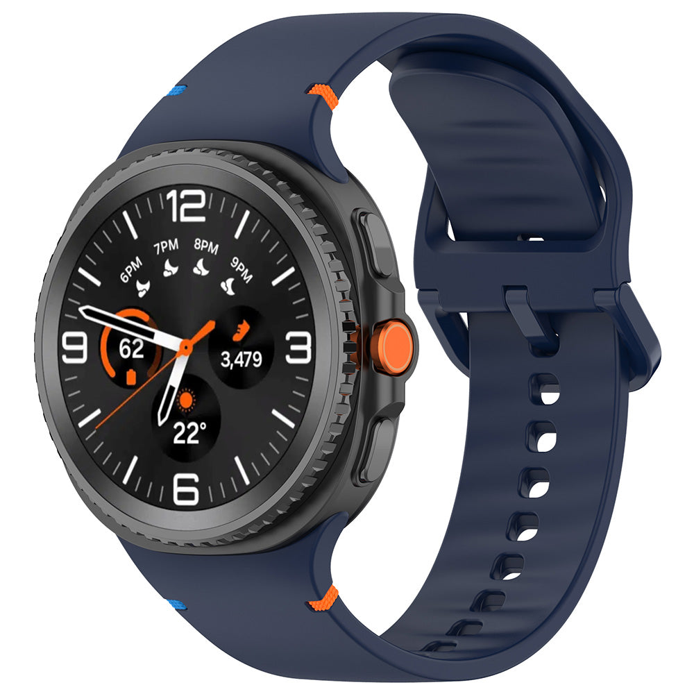 Techsuit - Watchband (W079) - Samsung Galaxy Watch8 40mm/Watch8 44mm/Watch8 Classic - Blue Depths