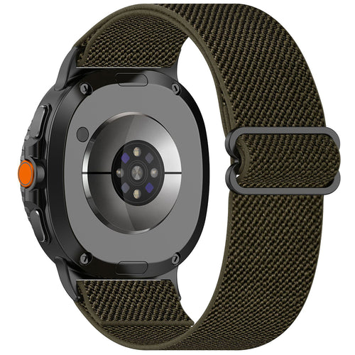 Techsuit - Watchband (W080) - Samsung Galaxy Watch8 40mm/Watch8 44mm/Watch8 Classic - Dark Moss
