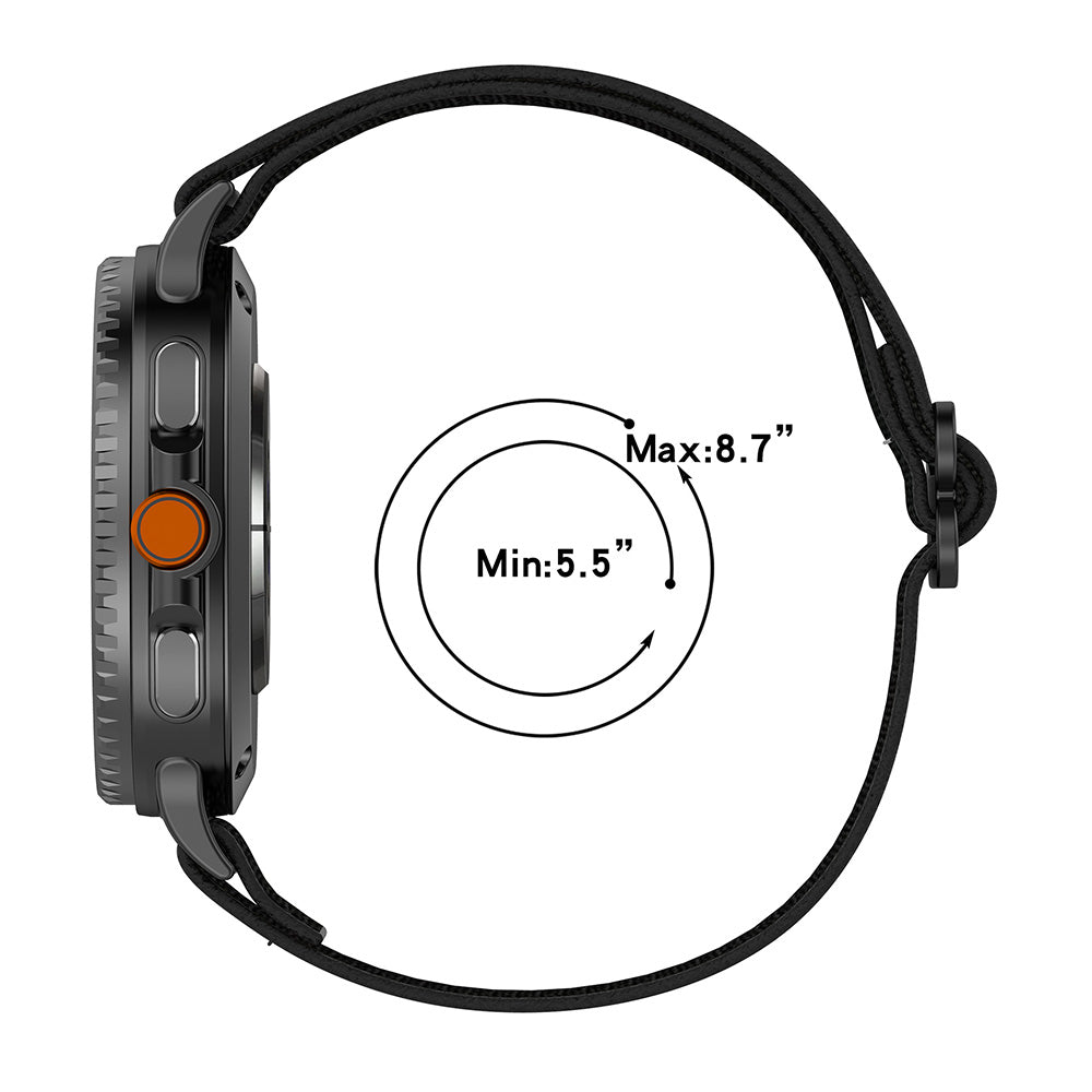 Techsuit - Watchband (W080) - Samsung Galaxy Watch8 40mm/Watch8 44mm/Watch8 Classic - Dark Moss