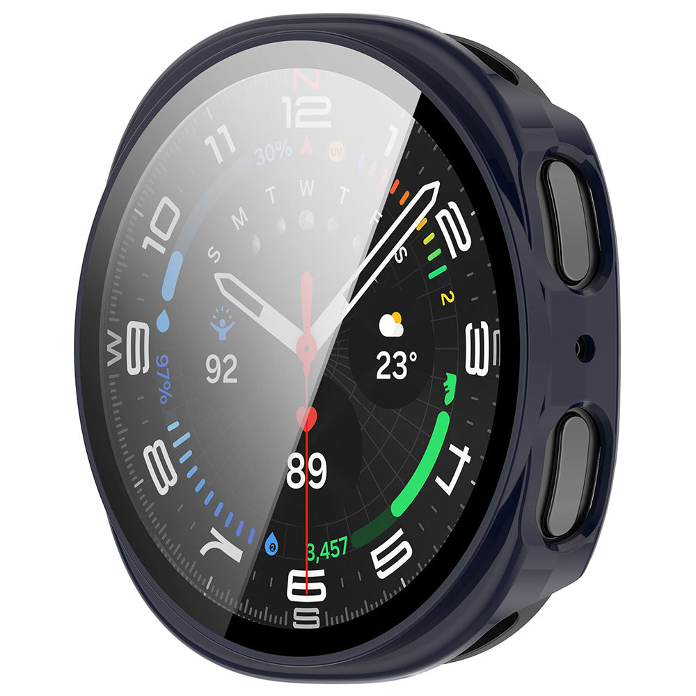 Techsuit - Defense360 Pro + Screen Protector - Samsung Galaxy Watch8 40mm - Oxford Blue
