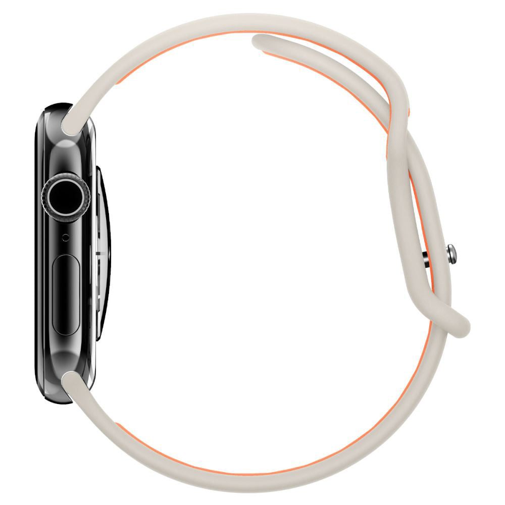 Spigen - Nano Pop (AMP09326) - Apple Watch 1/2/3/4/5/6/7/8/9/10/11/SE/SE 2/SE 3 (38/40/41/42mm) - Orange Beige