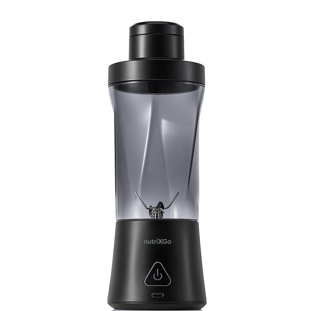 Techsuit - Premium Mini Portable Blender nutriXGo (BP1) - with Type-C Cable, Rechargeable, 700ml, 20000rpm, 6000mAh - Bl