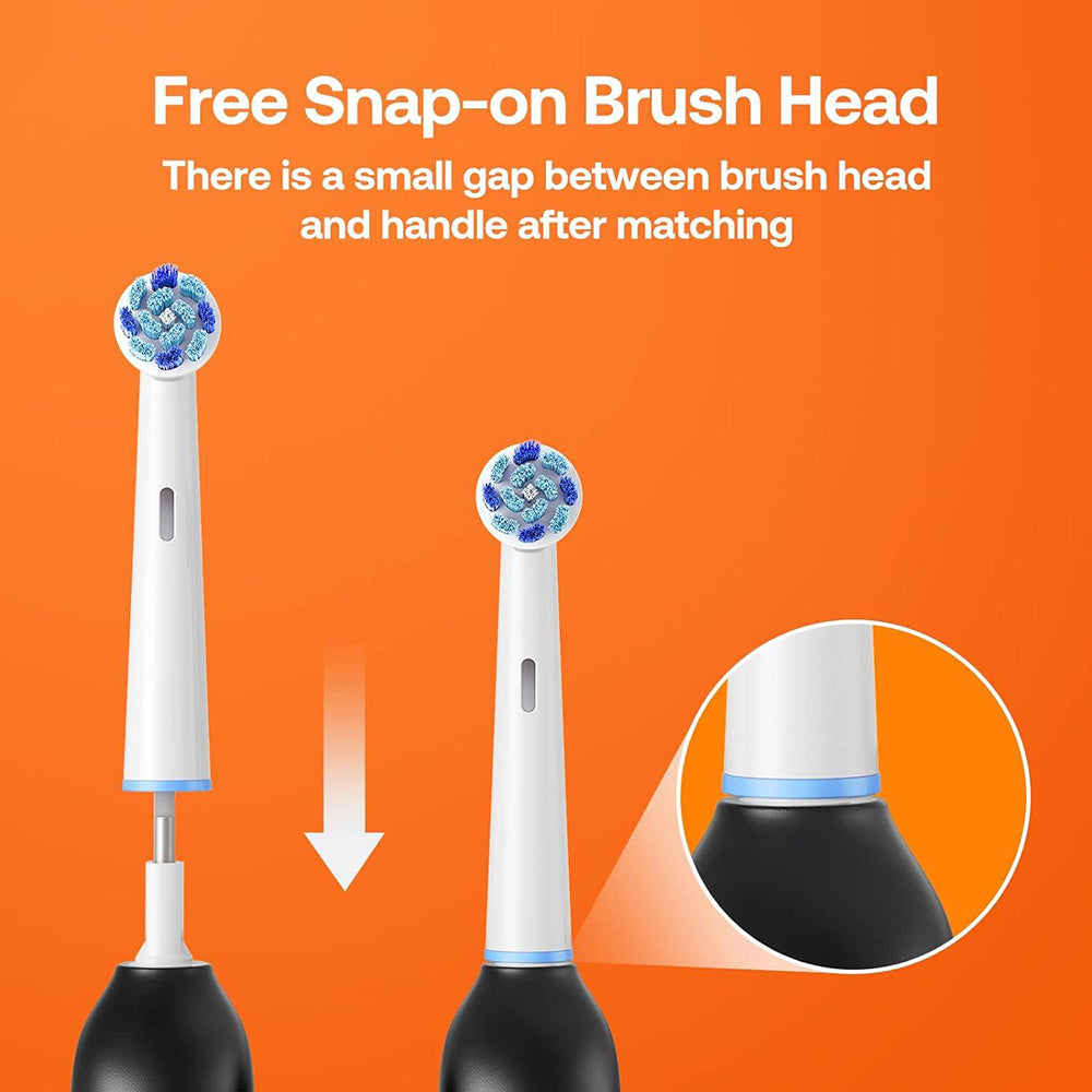Bitvae - Toothbrush Heads (SDR2) - Gum Care, for Bitvae S2 BV SDR2, x4 - White