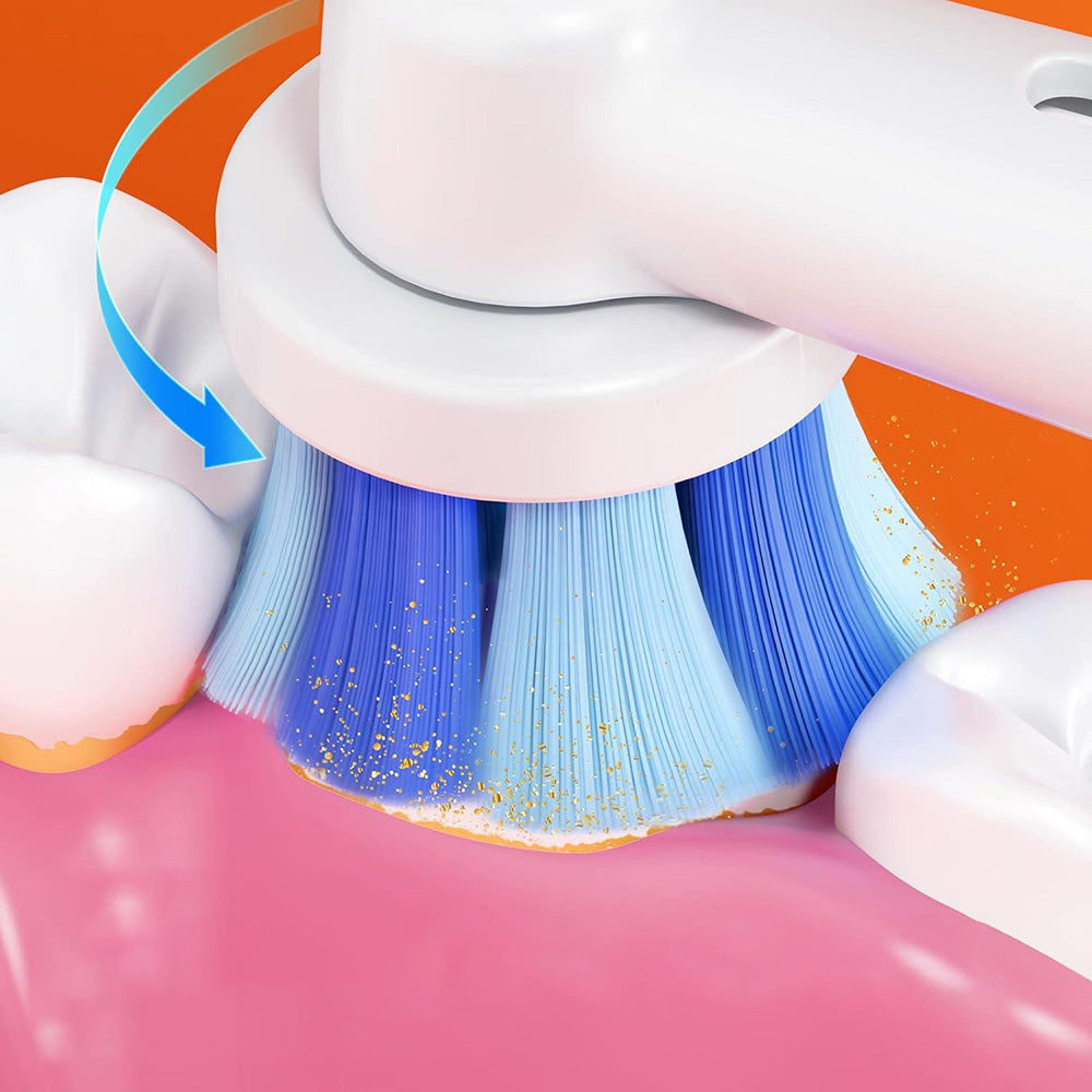Bitvae - Toothbrush Heads (SDR2) - Gum Care, for Bitvae S2 BV SDR2, x4 - White