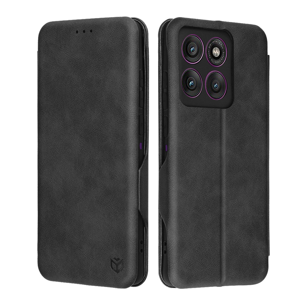 Techsuit - Safe Wallet Plus - Motorola Edge 60 Pro - Black