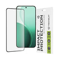 Techsuit - 111D Full Cover / Full Glue Glass - Oppo Reno14 - Black
