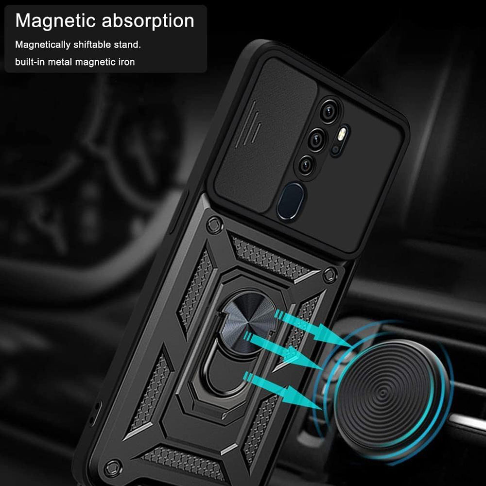 Techsuit - CamShield Series - Oppo A5 4G / A5 5G - Black