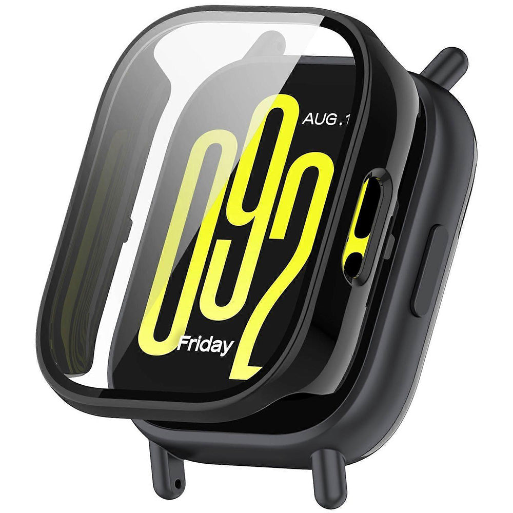 Techsuit - Defense360 Pro + Screen Protector - Xiaomi Redmi Watch 5 Active - Black