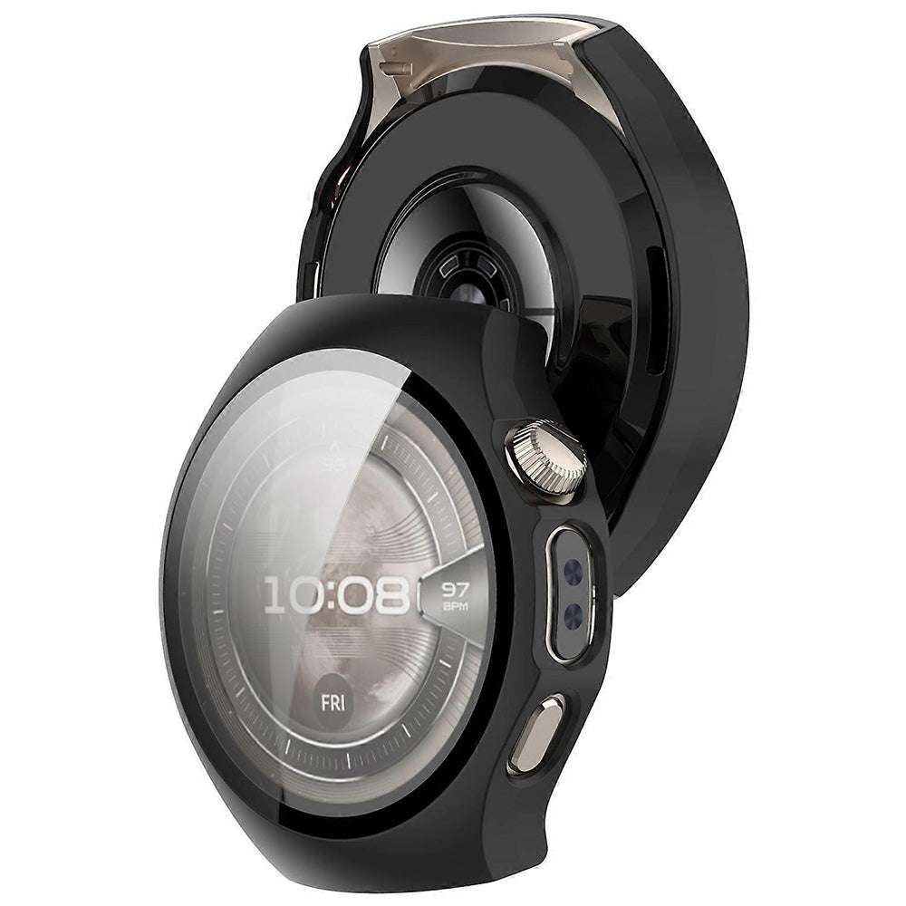 Techsuit - Defense360 Pro + Screen Protector - Huawei Watch 5 42mm - Black