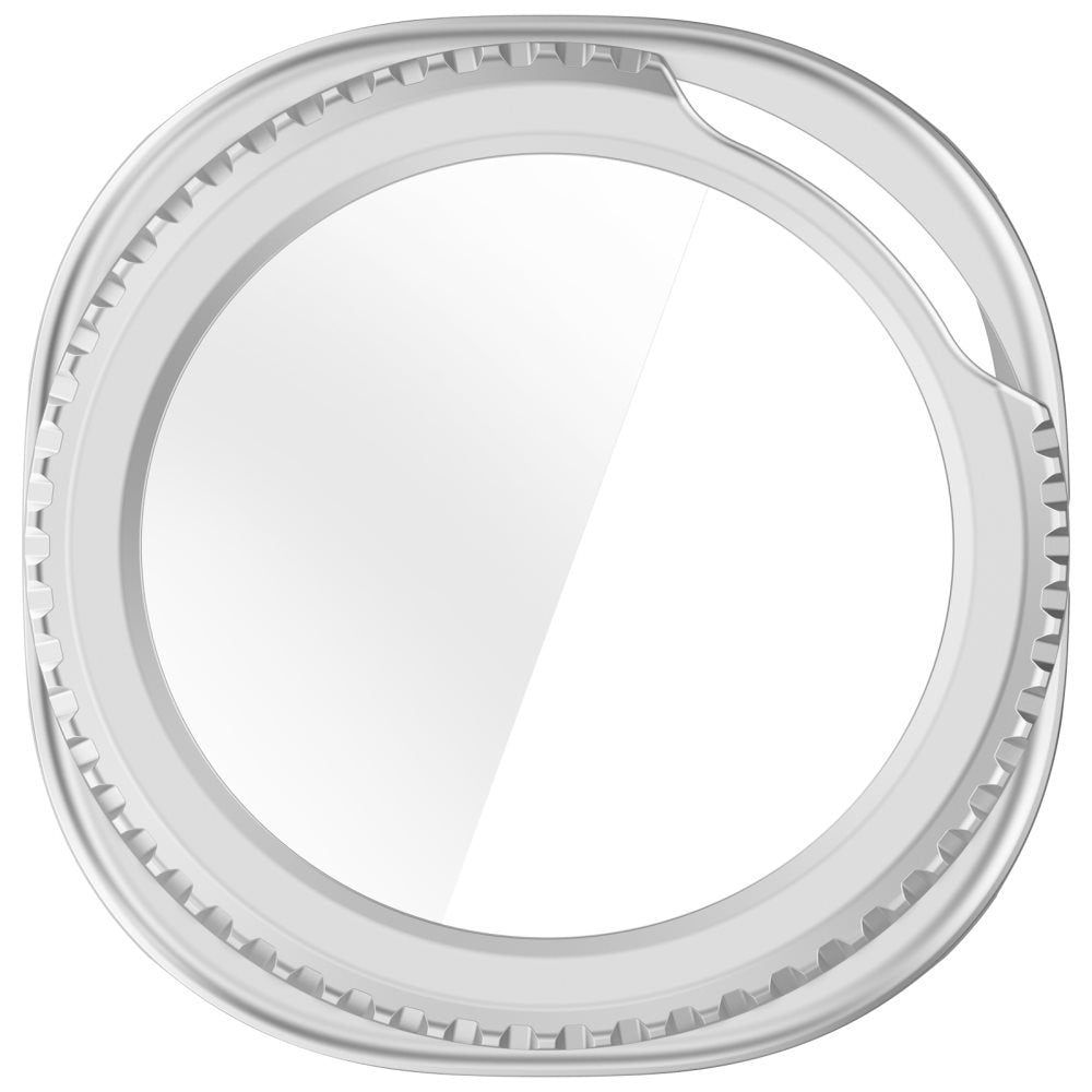 Techsuit - Defense360 Pro + Screen Protector - Samsung Galaxy Watch8 Classic - Silver