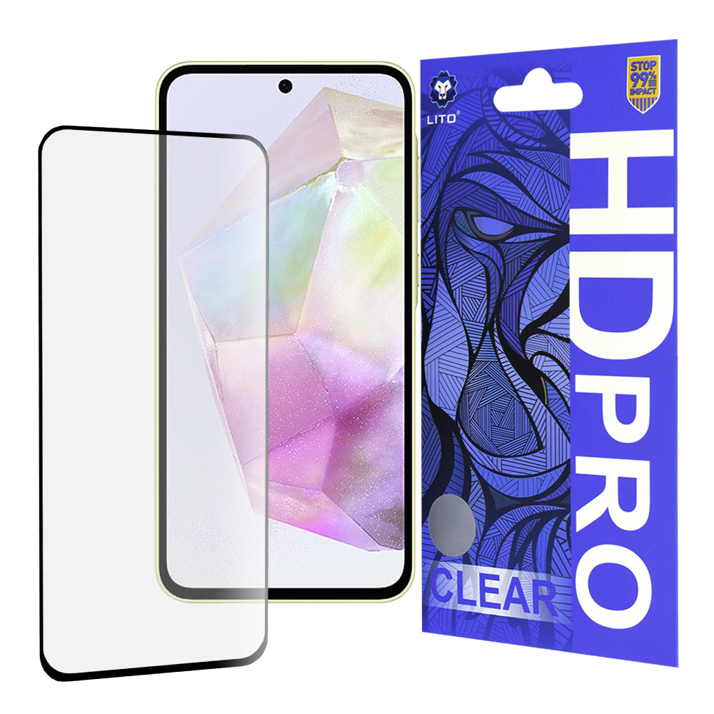 Lito - HD Pro Clear - Samsung Galaxy A35 5G - Black