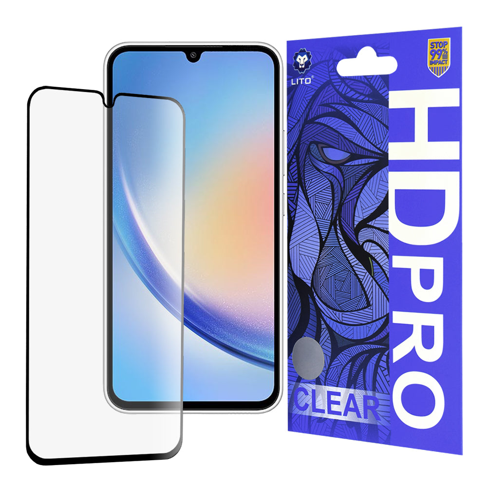 Lito - HD Pro Clear - Samsung Galaxy A34 5G - Black