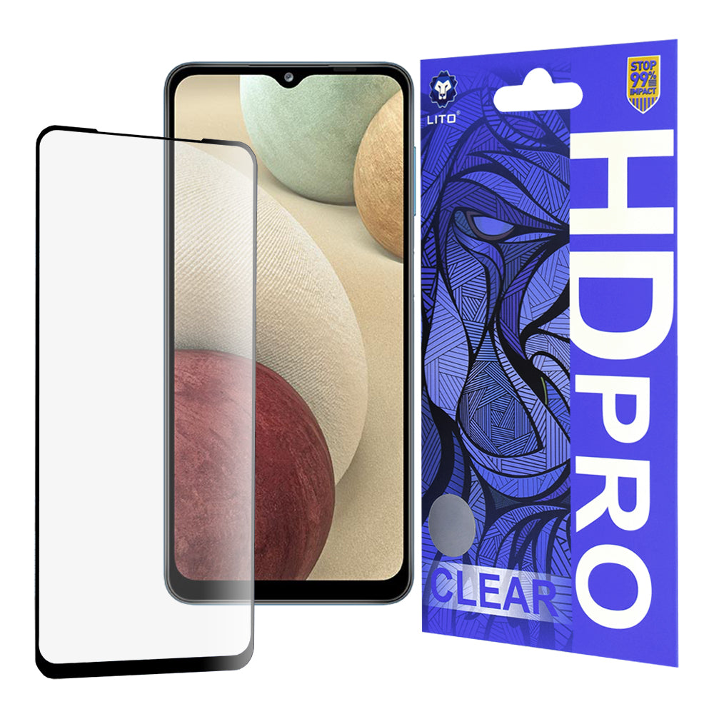 Lito - HD Pro Clear - Samsung Galaxy A12 / A12 Nacho / A02 / M02 / M12 / F12 / A32 5G - Black