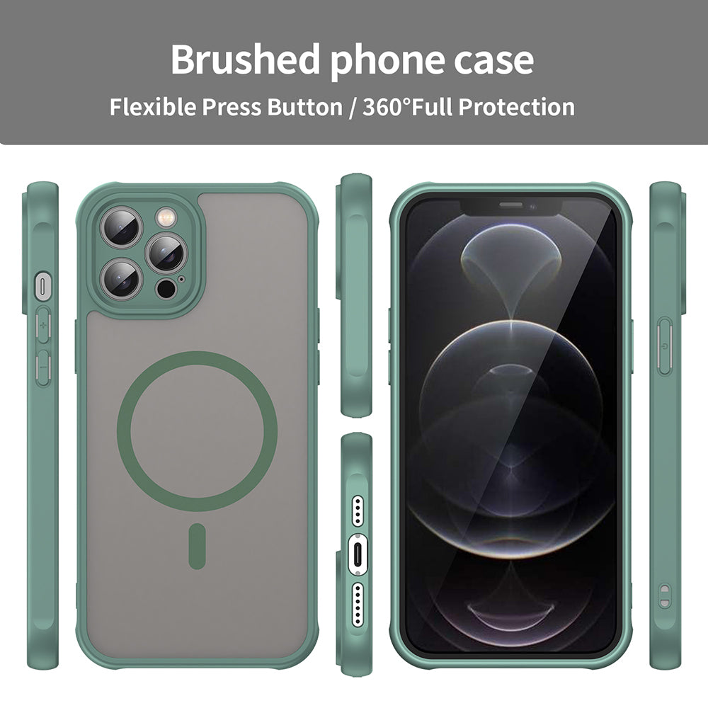 Techsuit - HaloFrost II MagSafe - iPhone 12 Pro Max - Green
