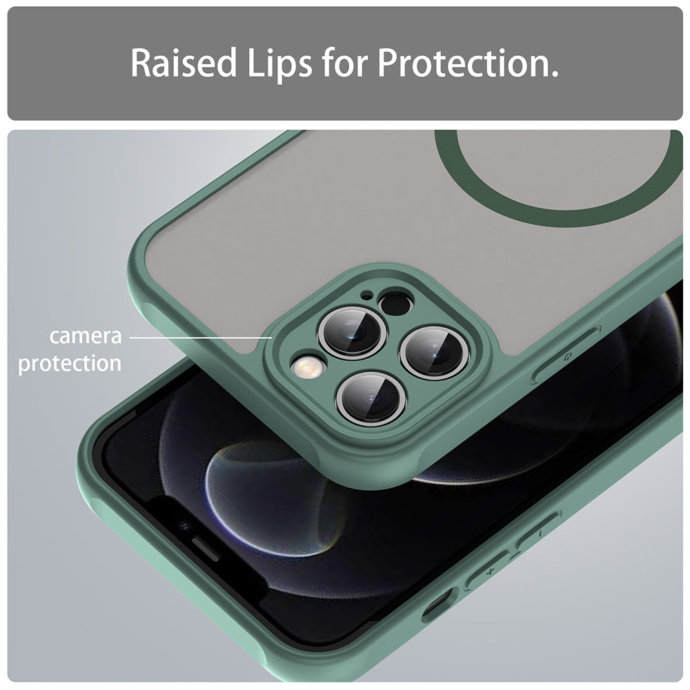 Techsuit - HaloFrost II MagSafe - iPhone 12 Pro Max - Green