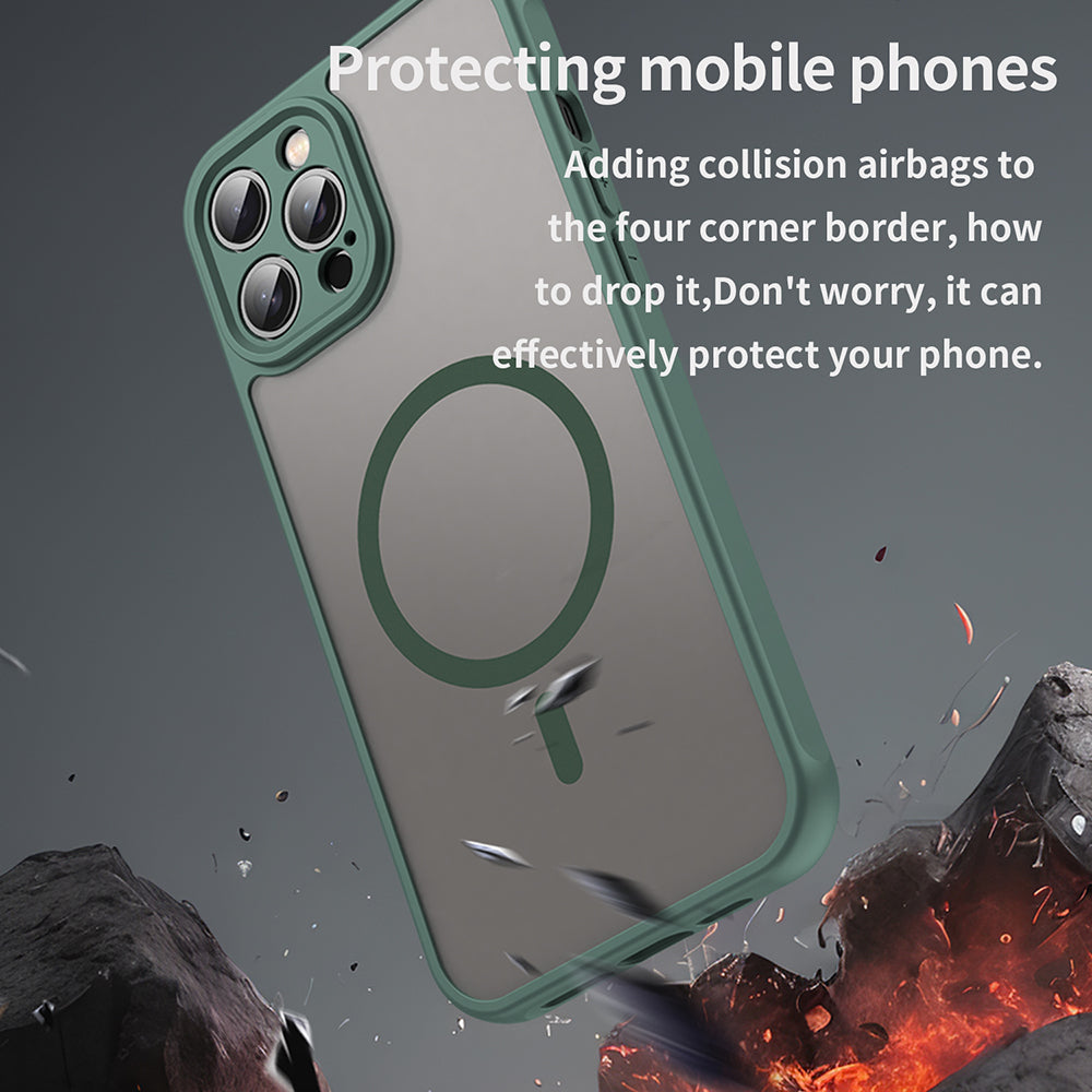 Techsuit - HaloFrost II MagSafe - iPhone 12 Pro Max - Green