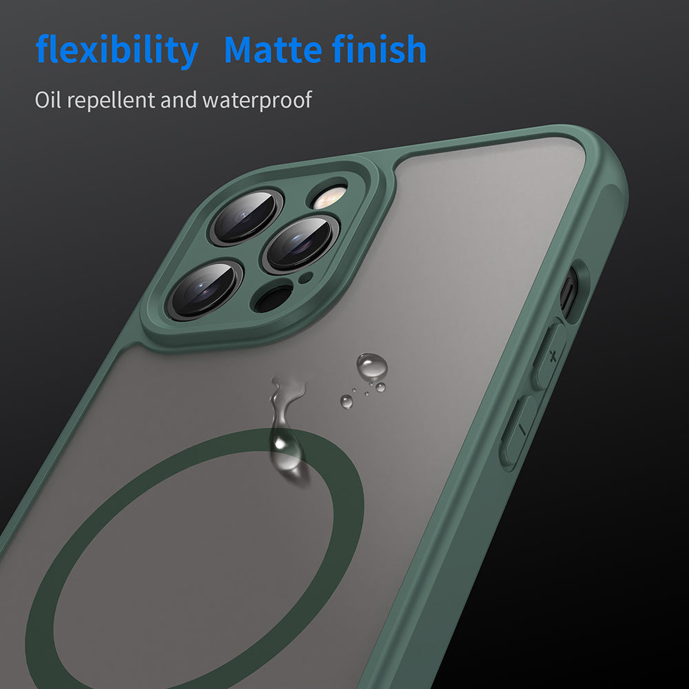 Techsuit - HaloFrost II MagSafe - iPhone 12 Pro Max - Green