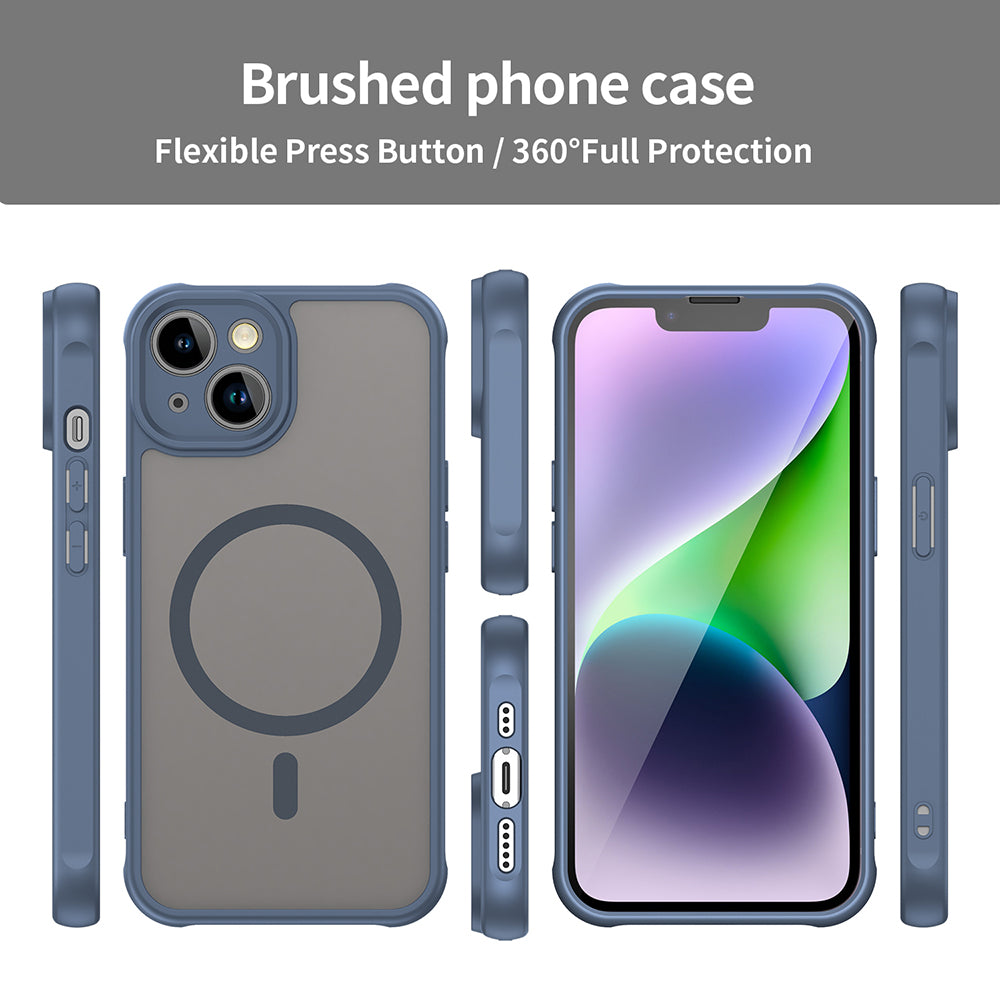 Techsuit - HaloFrost II MagSafe - iPhone 13 - Navy Blue