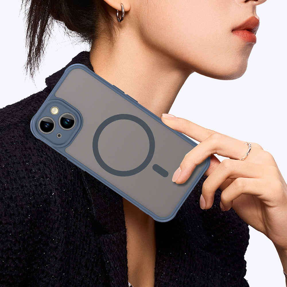 Techsuit - HaloFrost II MagSafe - iPhone 13 - Navy Blue