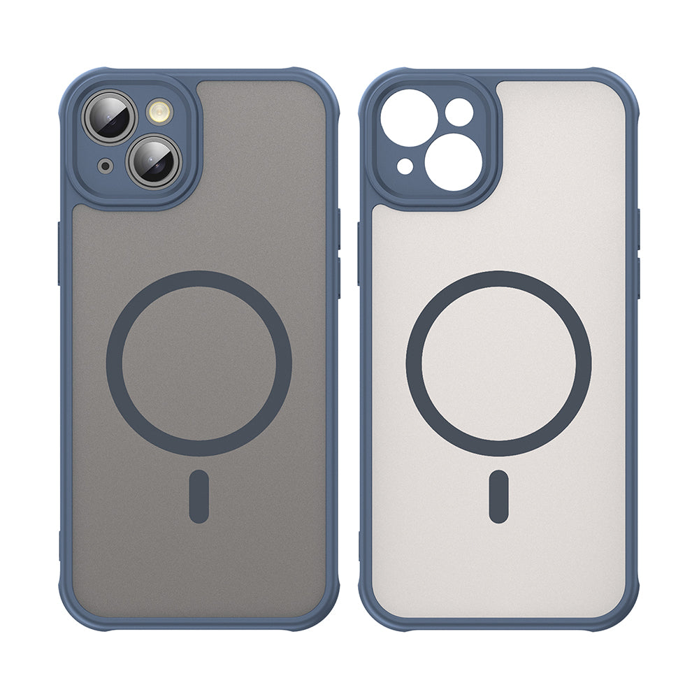 TechSuit Husa de protectie Techsuit HaloFrost II MagSafe compatibil cu iPhone 14, Bleumarin – imagine 2