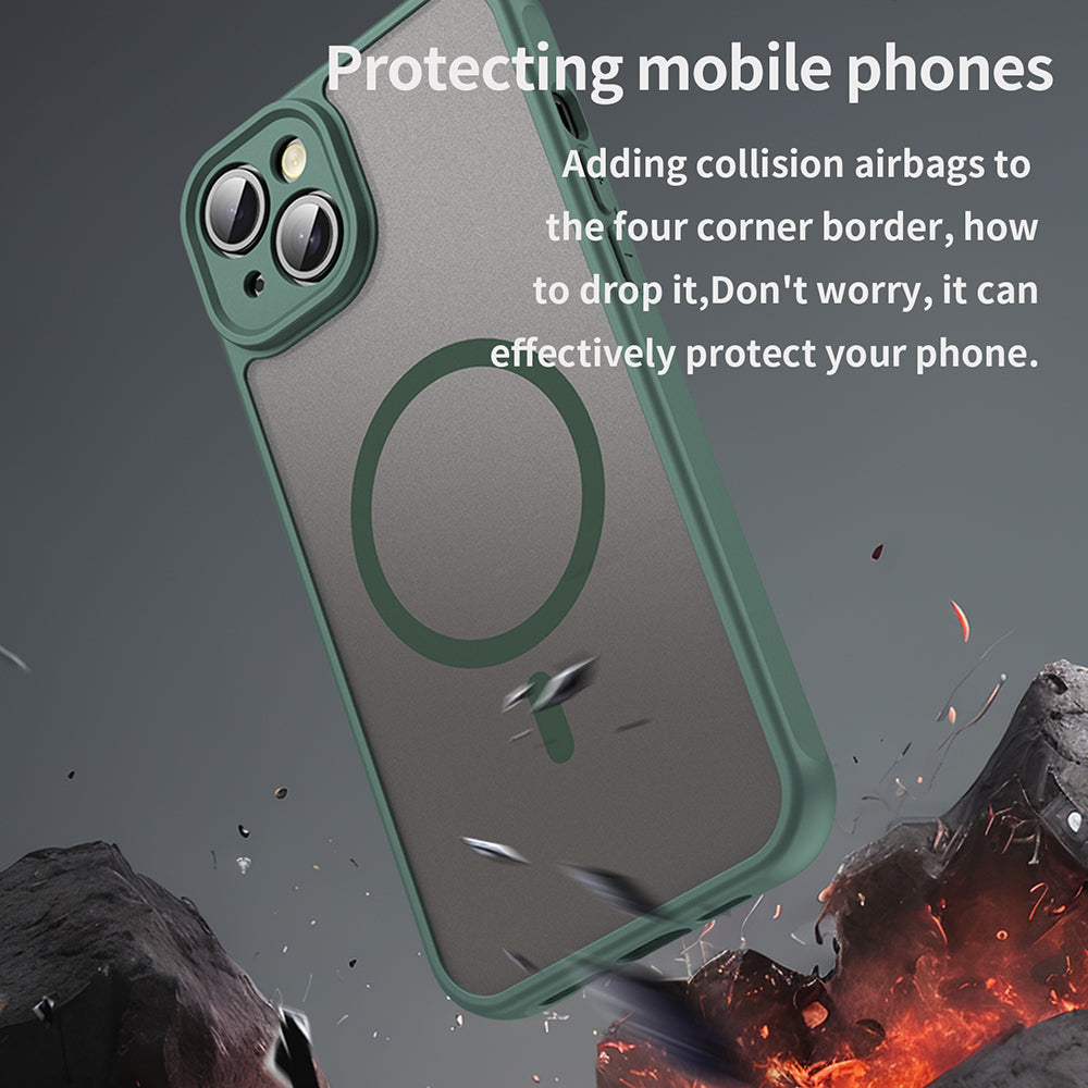 Techsuit - HaloFrost II MagSafe - iPhone 14 Plus - Green