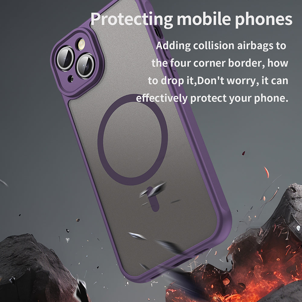 Techsuit - HaloFrost II MagSafe - iPhone 14 Plus - Purple